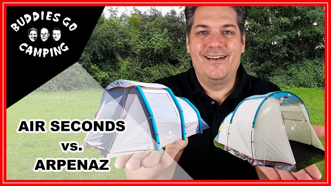 Der Vergleich❗Air Seconds Family 4.1 XL und Arpenaz Family 4.1 von Quechua 