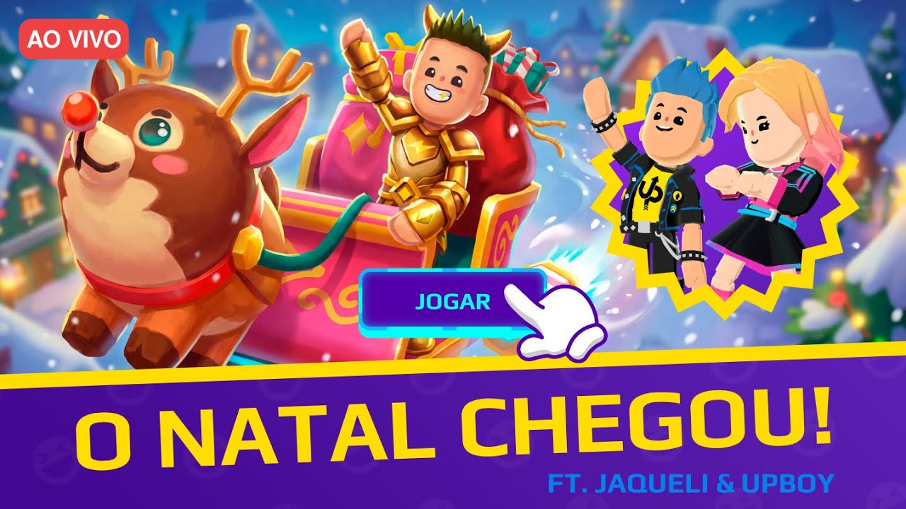 O NATAL CHEGOU NO PK XD!  FT. JAQUELI & UPBOY