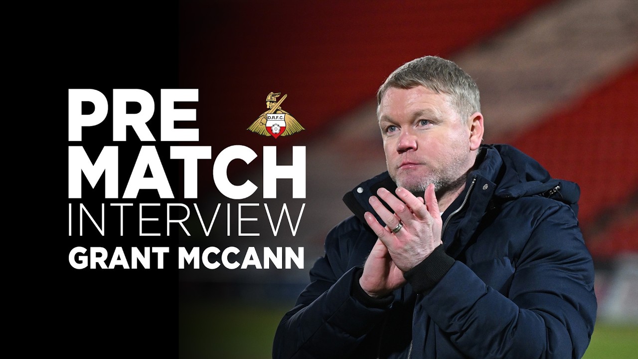 Pre-match: Grant McCann looks ahead to Rotherham United trip