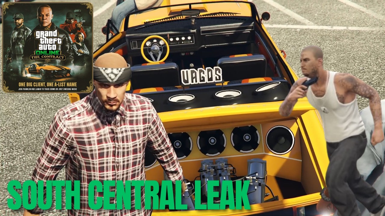 Guerre des gangs à Davis ! GTA Online : South Central Leak