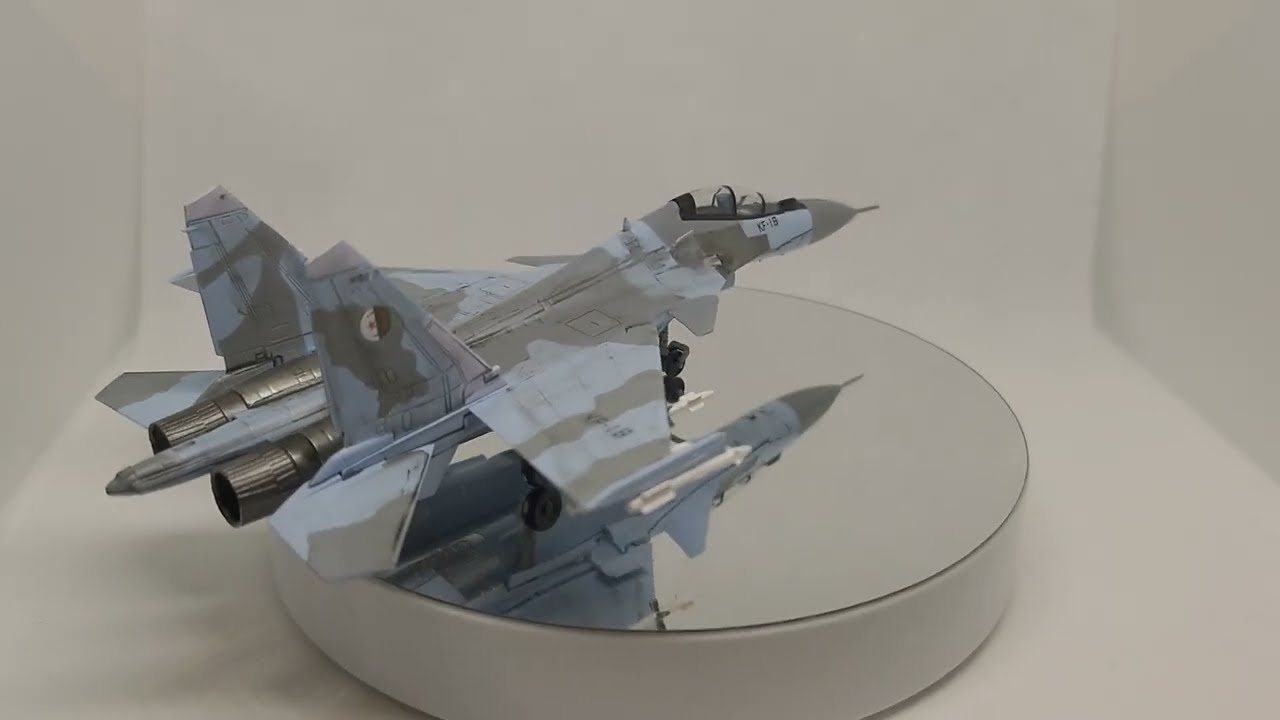 【食玩】1/144 work shop Vol42 flanker family 2 su30mka アルジェリア空軍 第121防空飛行隊 その３