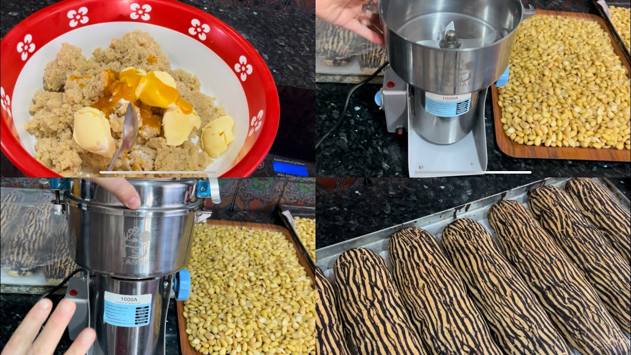 #كوموند عرس#فقاص بدون تشقق+طحانة اللوز+عقدة اللوز+عجينة حلوة اللوز اسرار من القلب