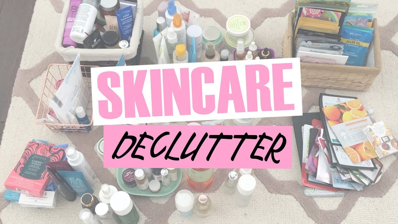 Massive Skincare Collection Declutter!