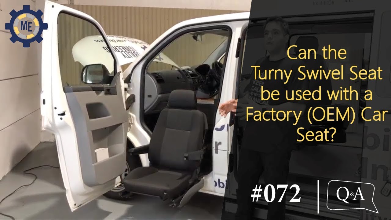 Q&A #072 - Can the Turny Swivel Seat be used with a Factory  (OEM) Car Seat