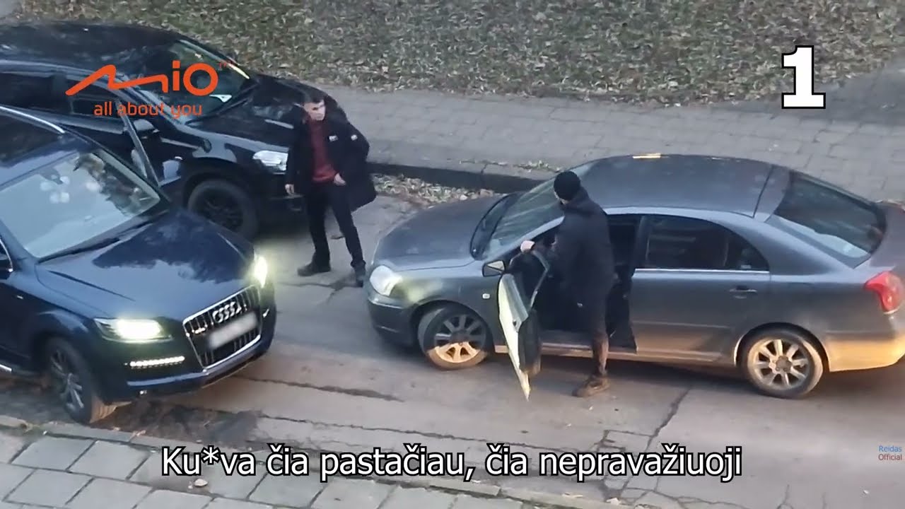 Vairuotojų konfliktas daugiabučių kieme  (Kelių asai #7)