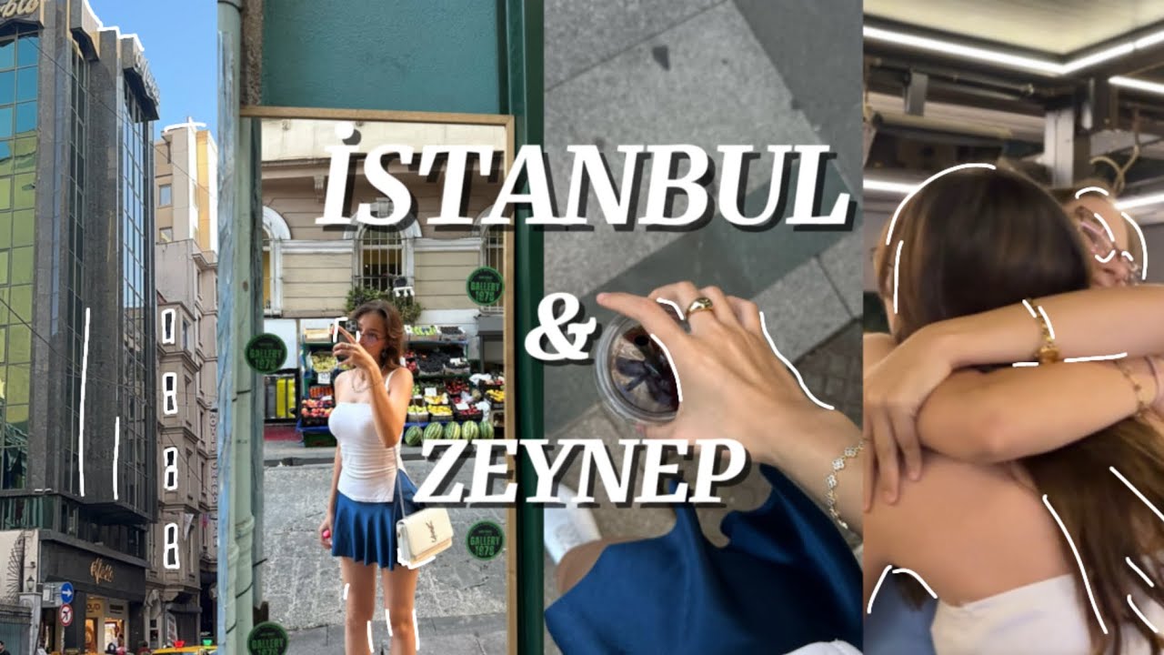 İSTANBUL VLOG  / Benimle İstanbul’da 2 günü romantize edin ✨ #vlog