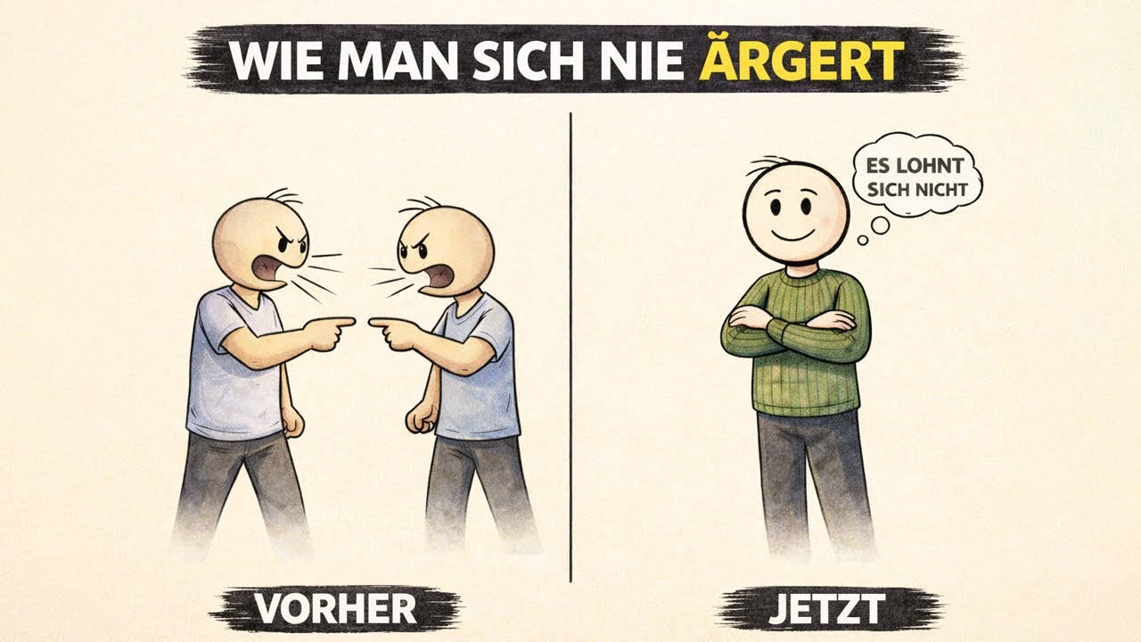 Wie man NIEMALS wütend oder von jemandem genervt wird