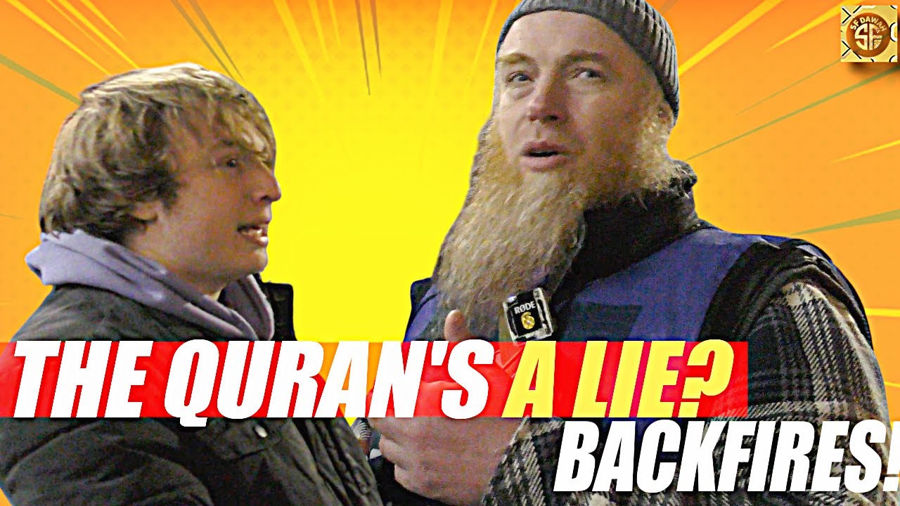 The Quran's a Lie? English Man Vs English Yusuf | Speakers Corner Stratford