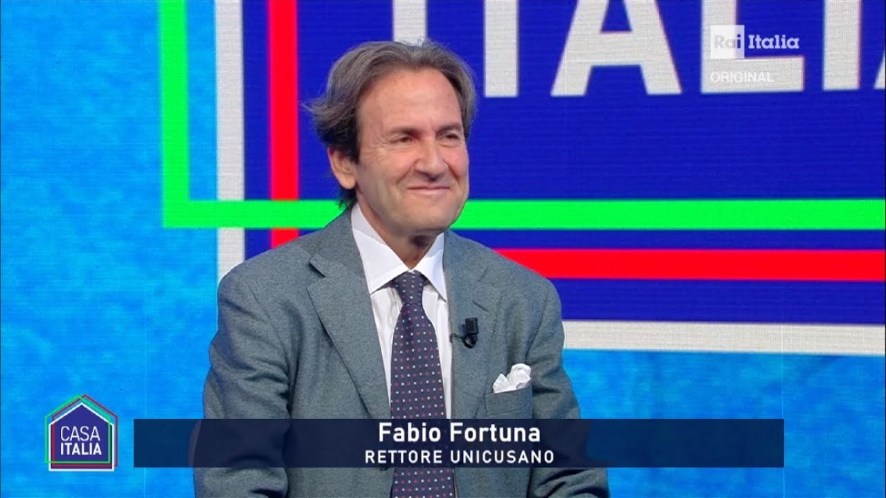 Fabio Fortuna a CASA ITALIA di RAI Italia del 29 01 2026