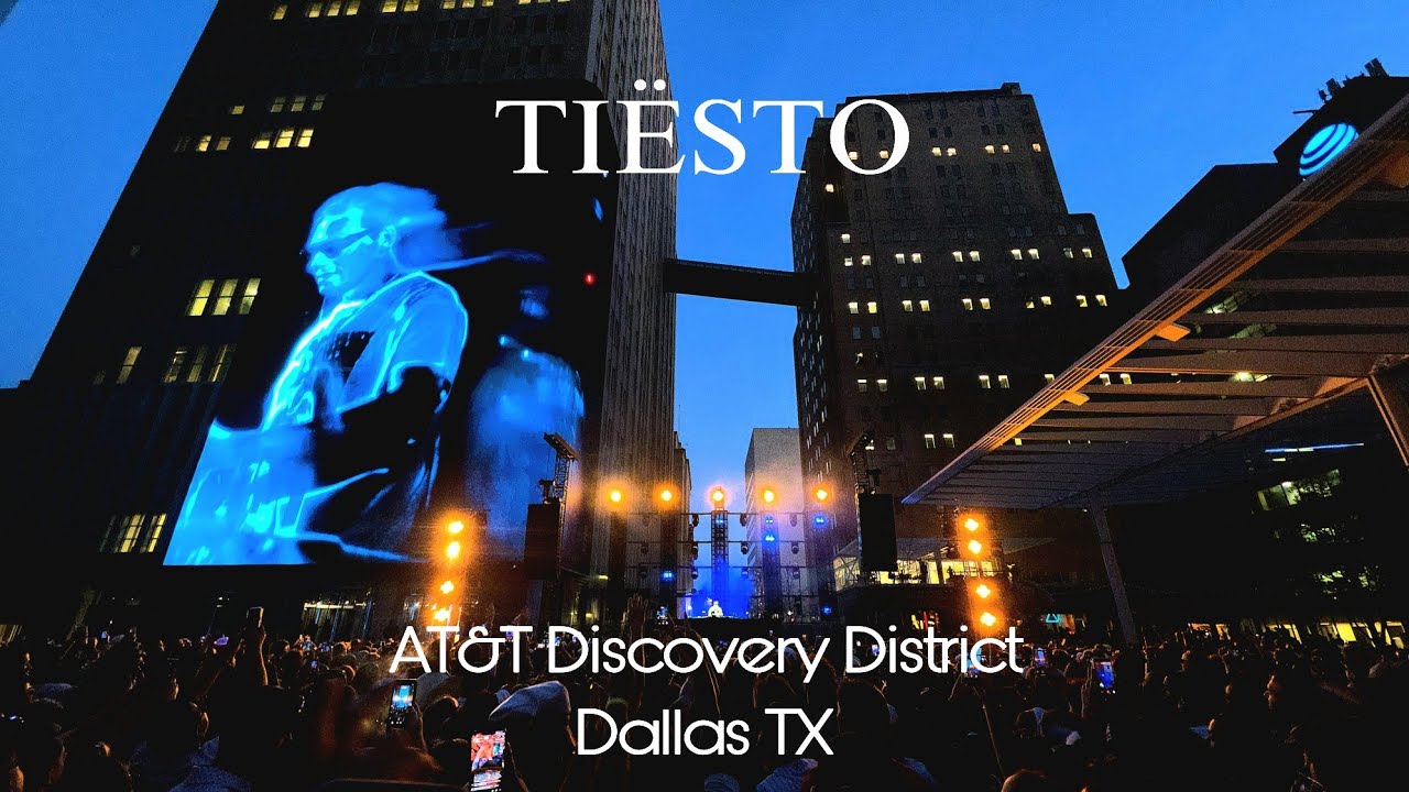 TIESTO | Dallas | AT&T Discovery District | 2026