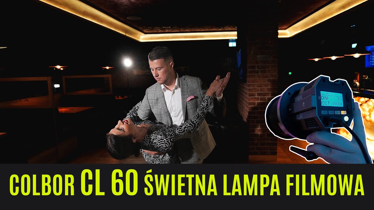 Jak w łatwy sposób sprawić, że Twoje filmy będą wyglądać świetnie? - Tania lampa filmowa Colbor CL60