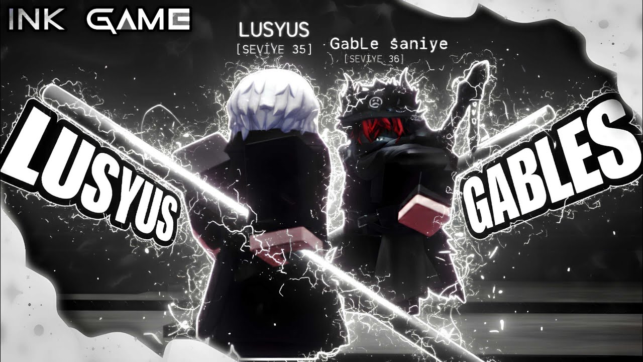 GABLES VS LUSYUS | ROBLOX - INK GAME @GabLes