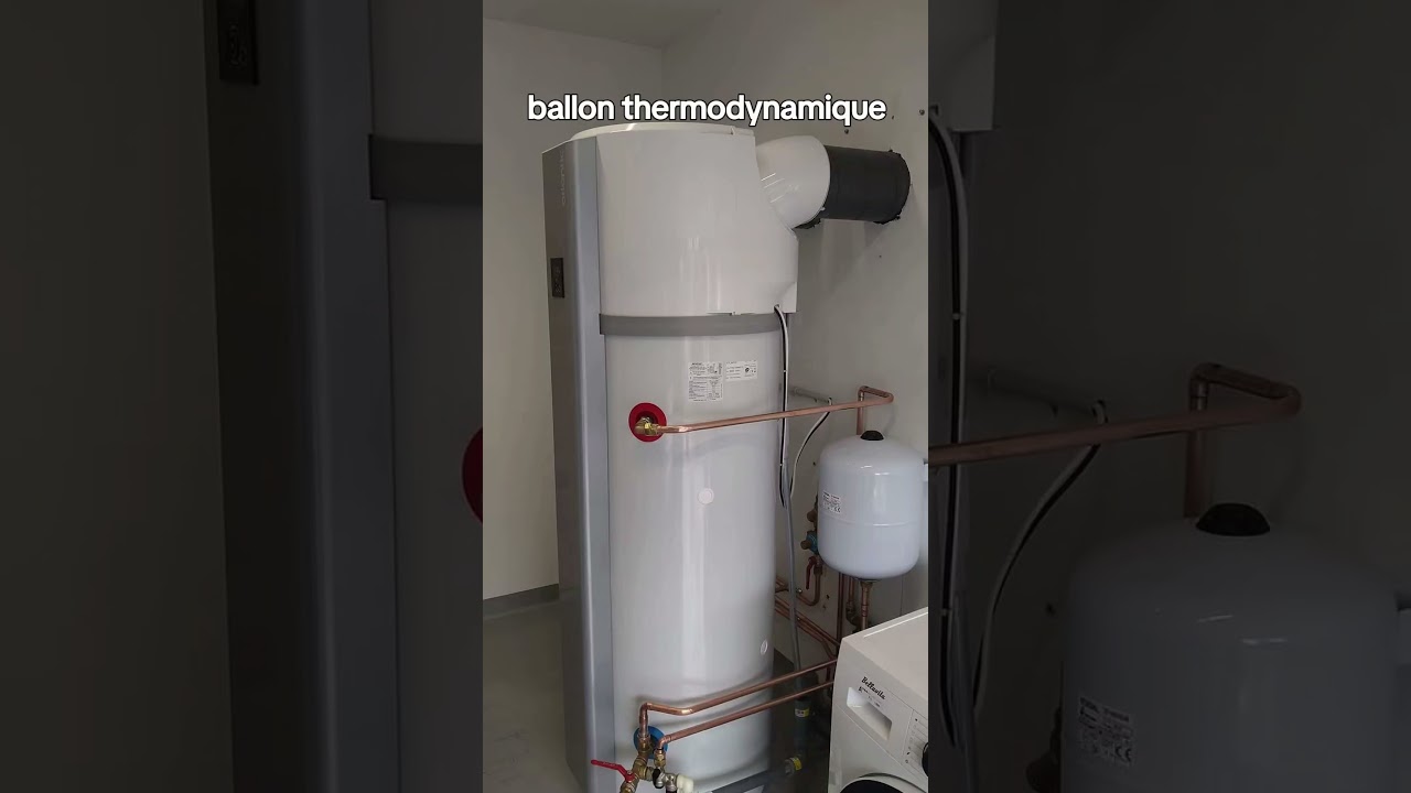 Installation de A &agrave; Z d'un chauffe-eau #thermodynamique #Atlantic #plomberie #plombier #chauffeeau
