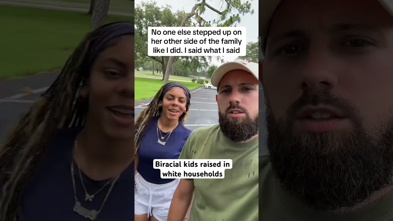 Biracial kids raised in white culture #mixedkids #biracial #mixex #shorts #fyp #explore