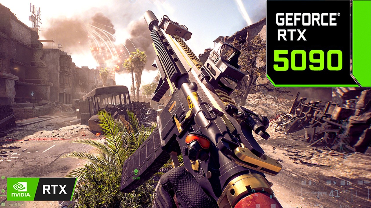 Battlefield 6 | RTX 5090 32GB + AMD Ryzen 7 9800X3D ( 4K OVERKILL Graphics / DLSS 4.5 )
