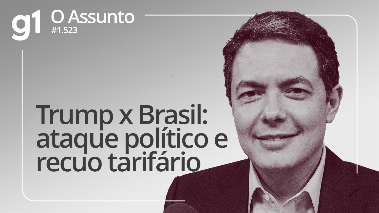 Trump x Brasil: ataque político e recuo tarifário | O ASSUNTO