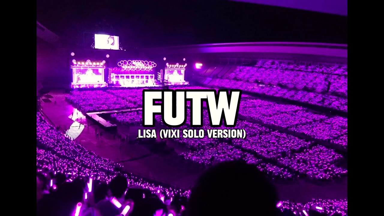 LISA - FUTW (VIXI solo version) |🎧 but you’re in an empty arena
