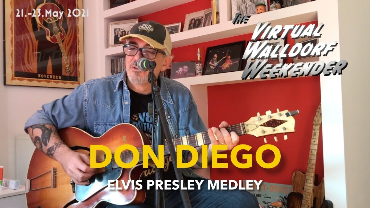 Don Diego - Elvis Presley Medley (at Virtual Walldorf Weekender 2021)