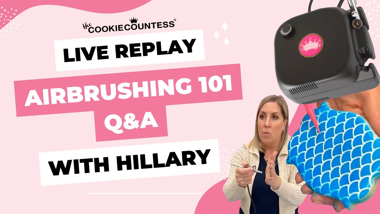 Live Replay: Airbrushing 101 with Hillary!