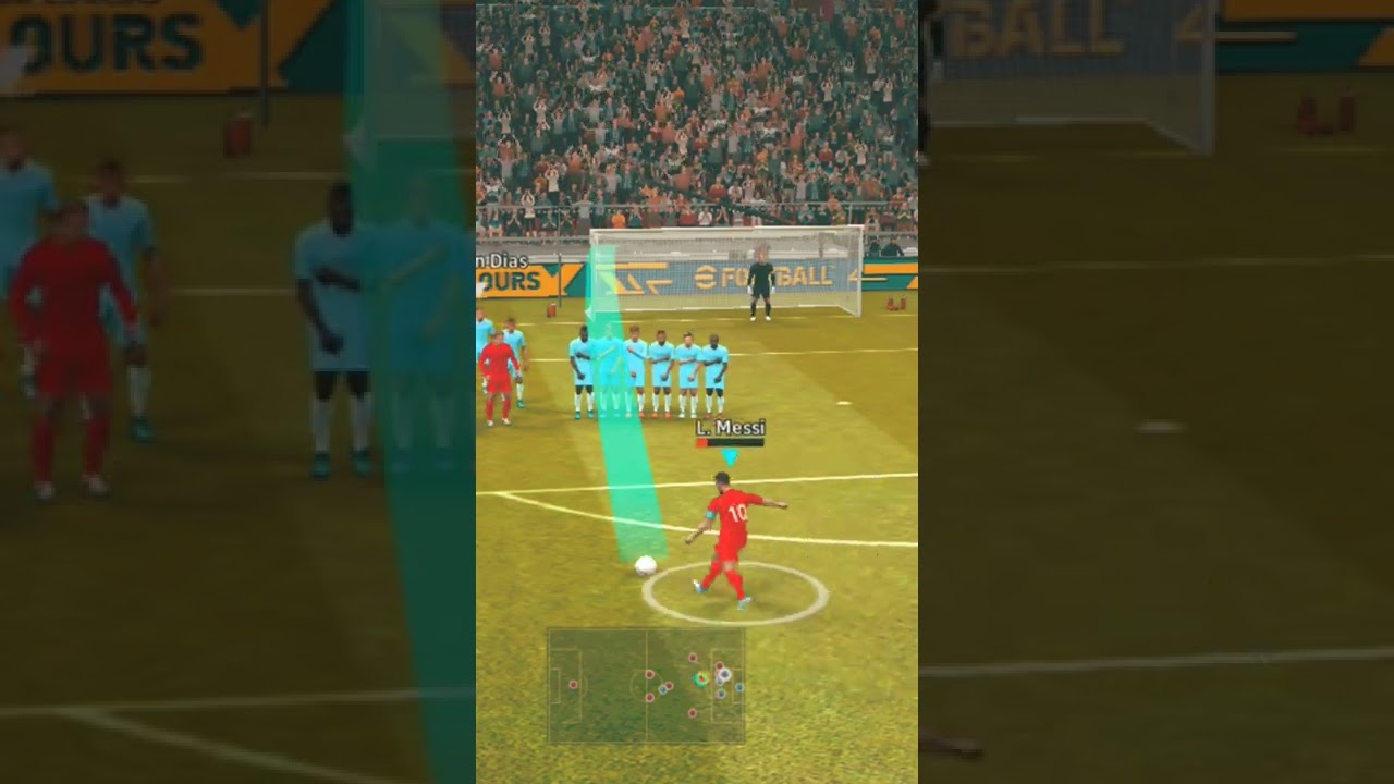 Free Kick Specialist #messi #peslive #efootball #reel #treanding