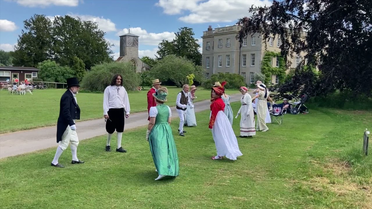 Regency Dancing outside with Mrs Bennet's Ballroom