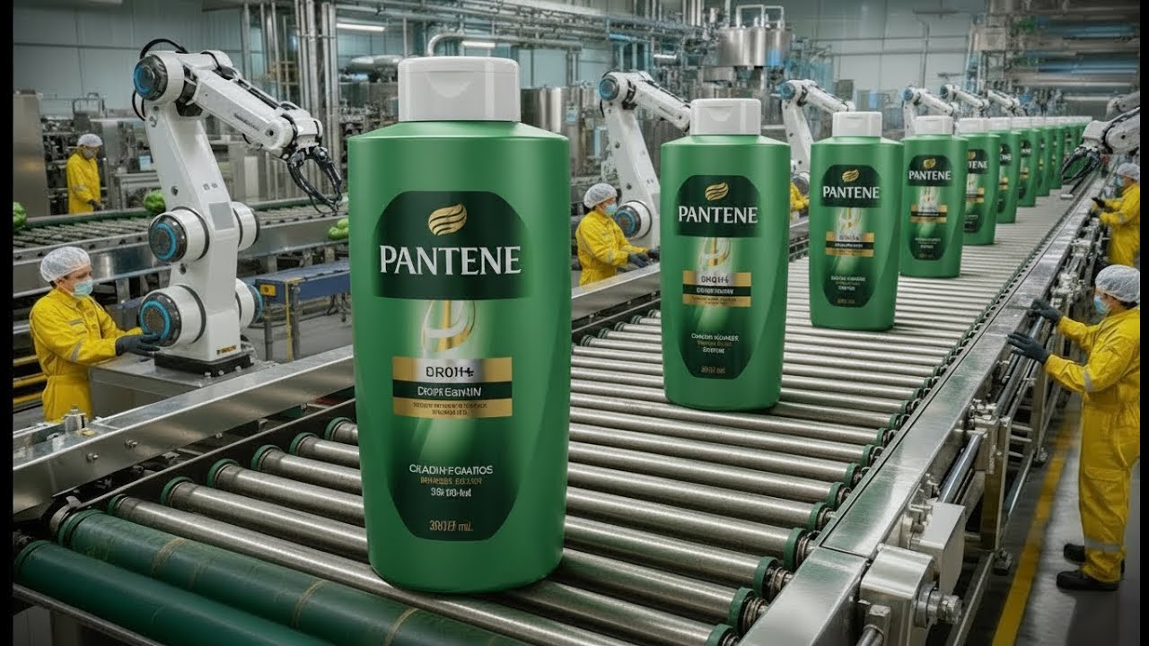How Shampoo Is Produced Inside a Mega Factory