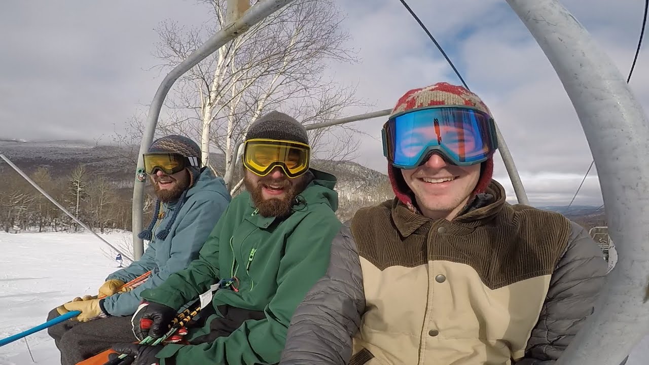 Skiing at Wildcat Mountain in Gorham NH. With my Brothers. 1/22/23