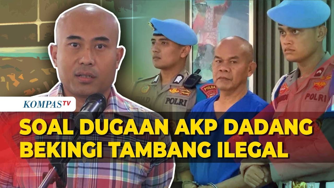 Jawab Polda Sumbar soal AKP Dadang Iskandar Diduga Bekingi Tambang Ilegal