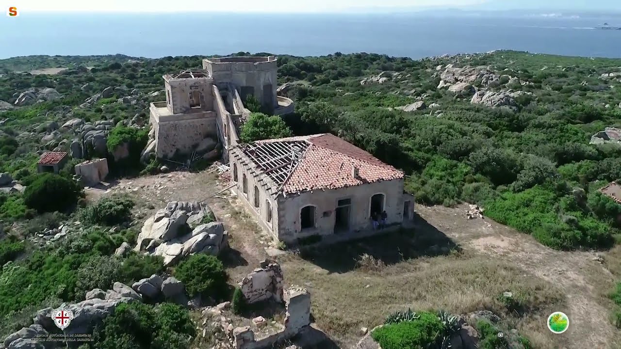 Ex stazione segnali di Punta Falcone - Orizzonte fari