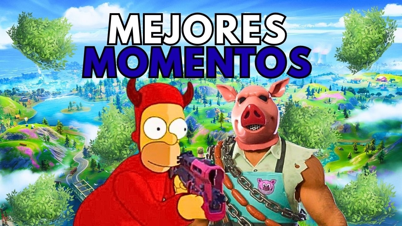 Colapintos y Arbustos | MEJORES momentos en FORTNITE