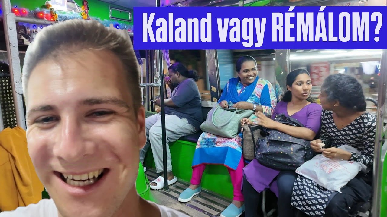 Őr&uuml;lt &eacute;jszakai buszoz&aacute;s INDI&Aacute;BAN 🇮🇳