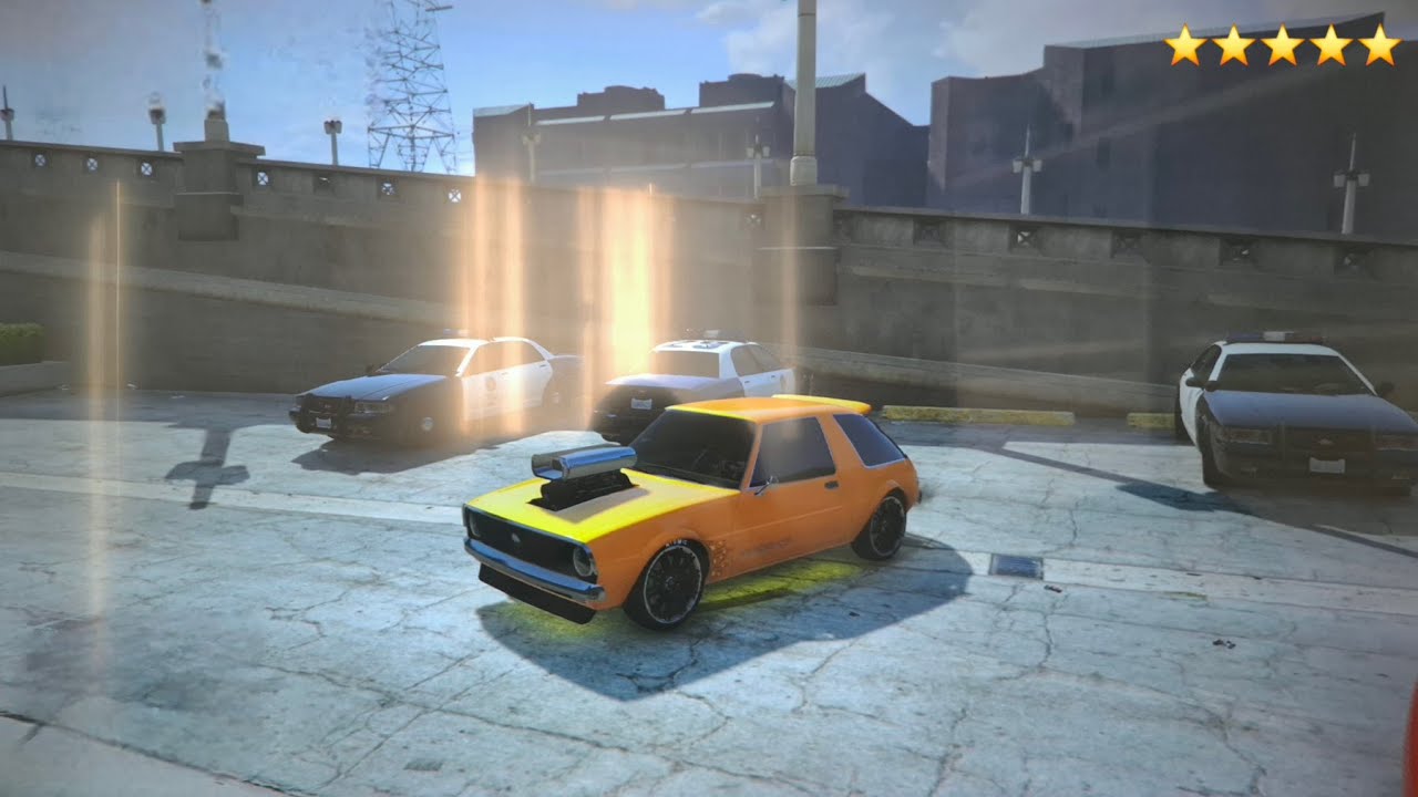 Grand Theft Auto V bezimo od zvezdica sa GOLF I (nismo uspeli)