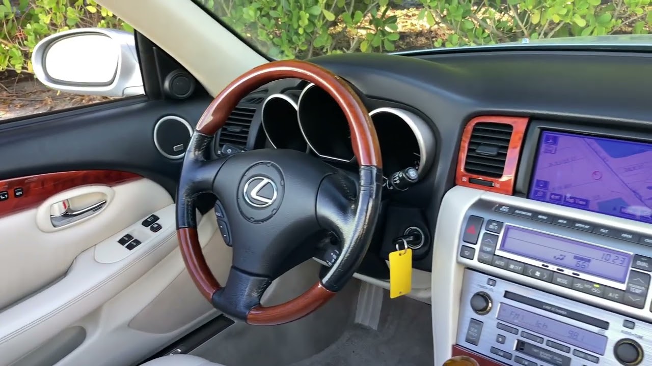 2008 Lexus SC430 Silver Walkaround + Convertible Top Operation