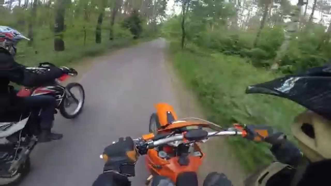 KTM EXC 200 vs Aprilia RX 125