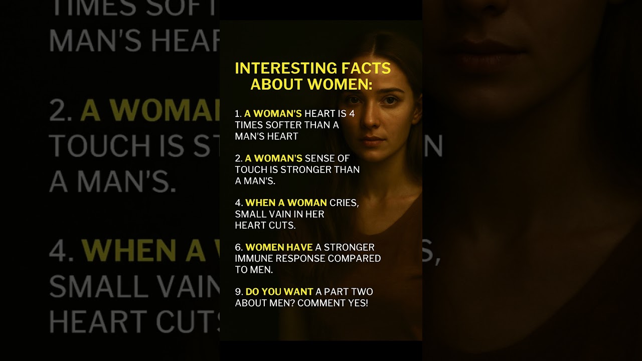 10 Psychological and Biological Facts About Women That Will Shock You | Female Mind Explained