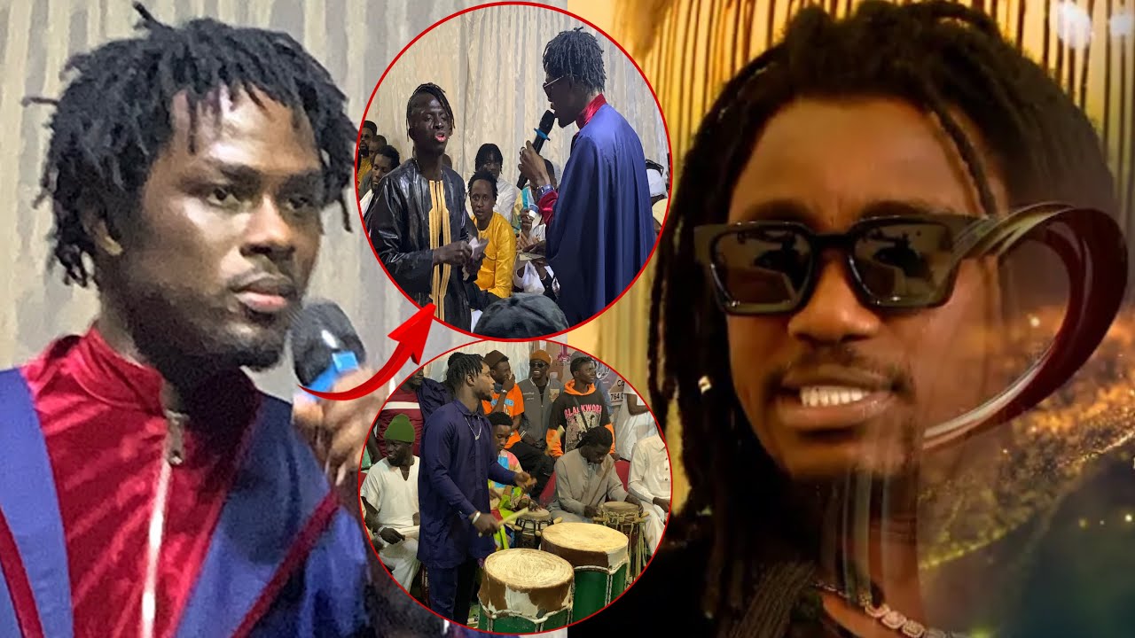 Mouhamed Alla Diop reprend ce morceau de Wally hier  en plein Thiant de Cheikh Mbacké…