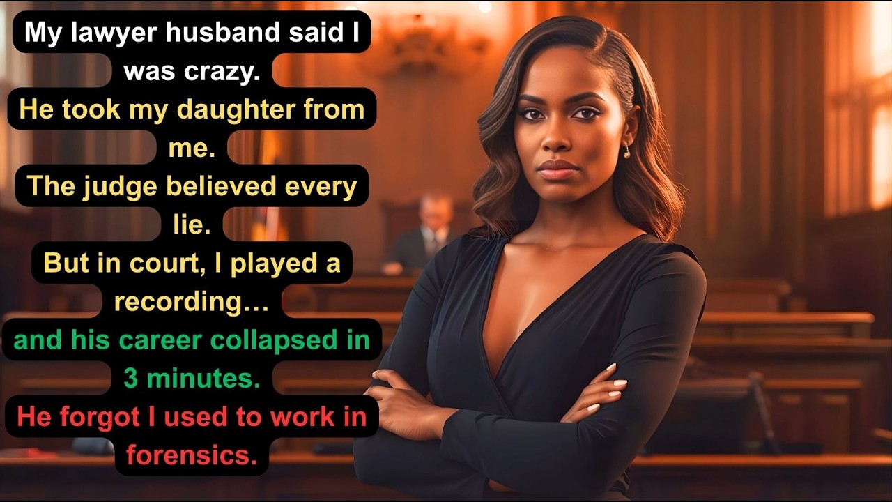 My Lawyer Husband Called Me Insane and Took My Daughter — But He Forgot I Used to Work in Forensics