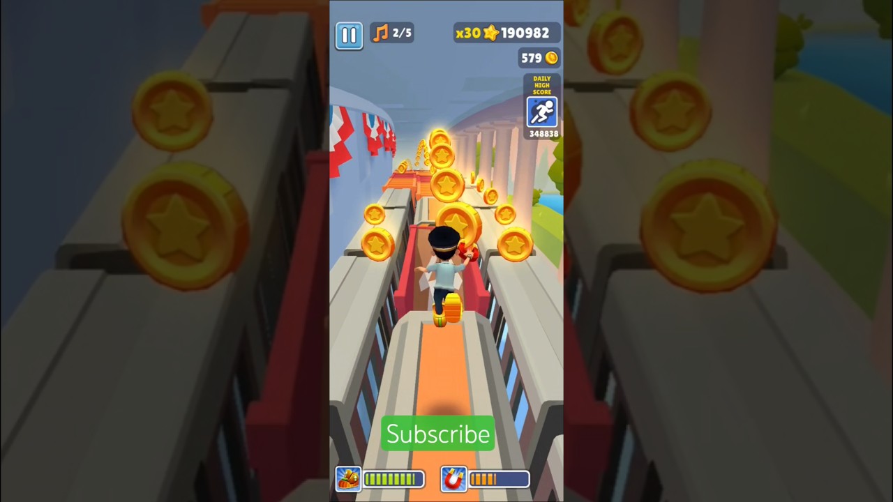 subway surfers high score 🎮 #subwaysurfers #gameonfire #mobilegaming