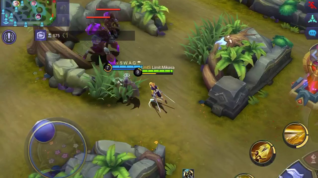 Mobile Legend gameplay Fanny by Limit.Mikasa 모바일 레전드 미카사