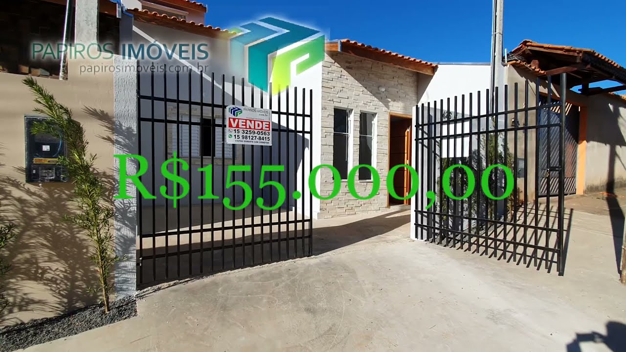 Linda casa com detalhes em pedra