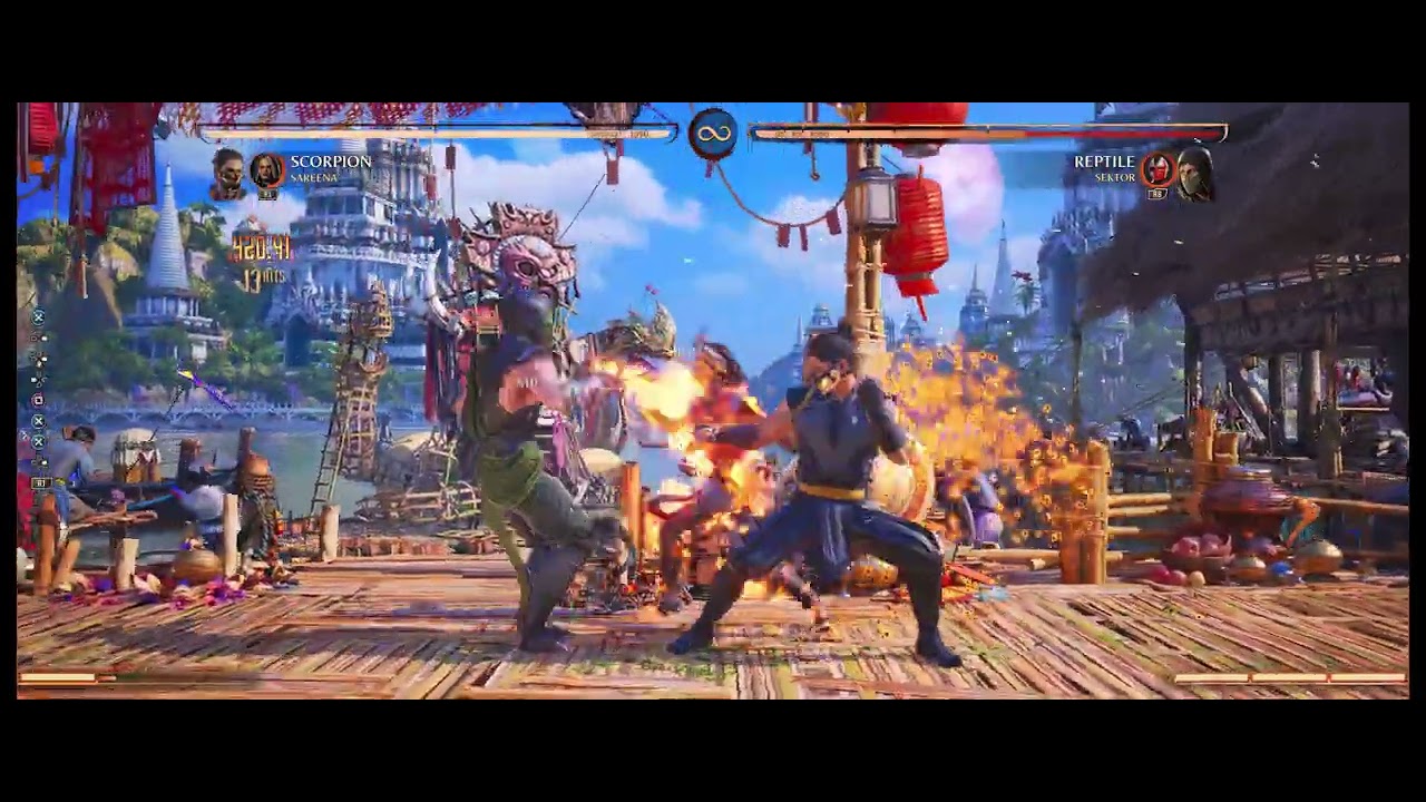 Scorpion - Combo 52% - Max Damage (MK1)
