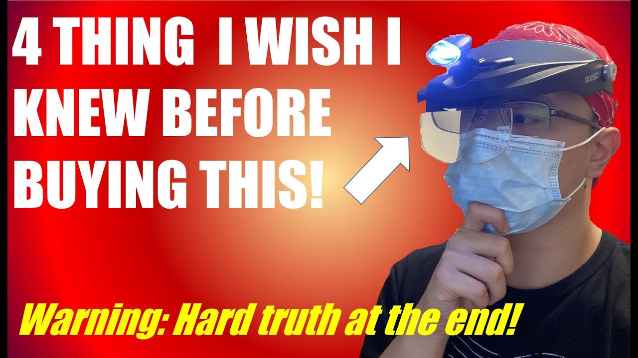 Magnifying Visor for Miniature Painting -FIVE THINGS I WISH I KNEW BEFORE BUYING!