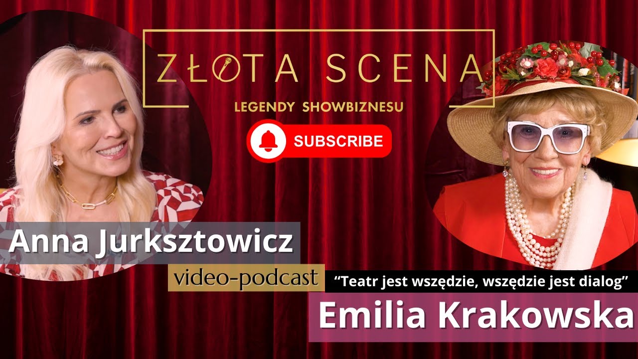 Emilia Krakowska *Teatr jest wszędzie, wszędzie jest dialog