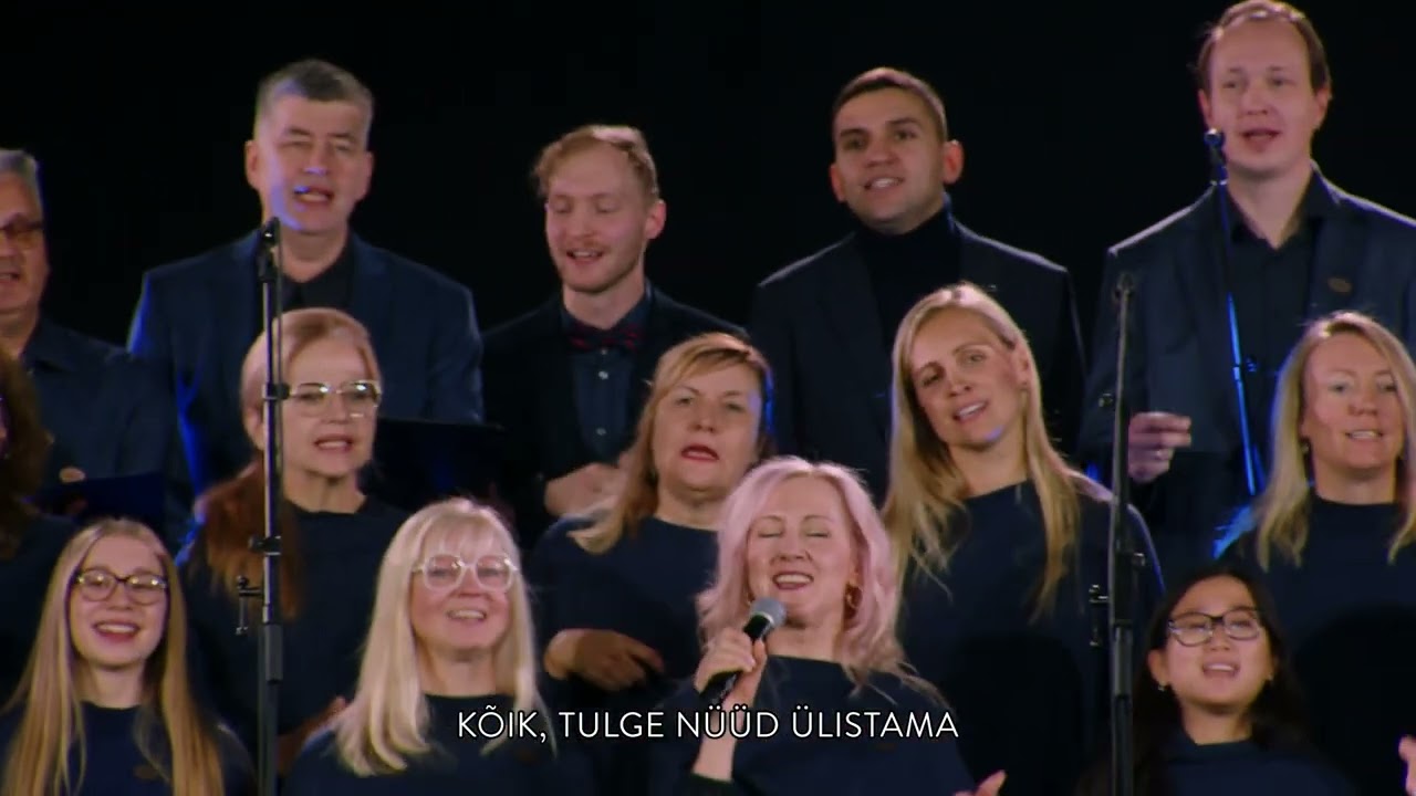 Kõik tulge nüüd ülistama - Ülistuskoor Ekklesia (Ärkame 2024 E Näituste messikeskus 17.11.24)