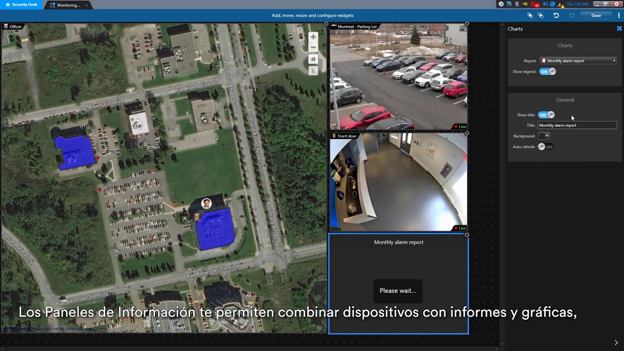 Mantente pendiente de lo que importa con los Dashboards de Security Center