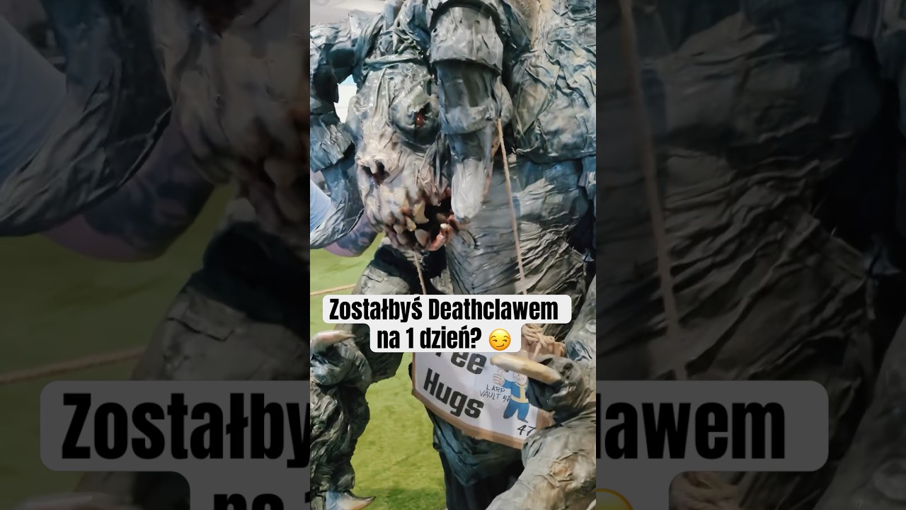 1 dzień jako Deathclaw&hellip; odważyłbyś się? 😈 | Pyrkon