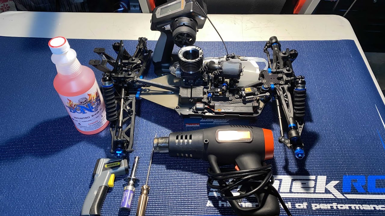Nitro engine break-in process (how to video)