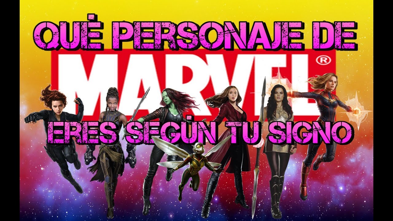 Qué personaje de Marvel eres según tu signo (Mujeres).