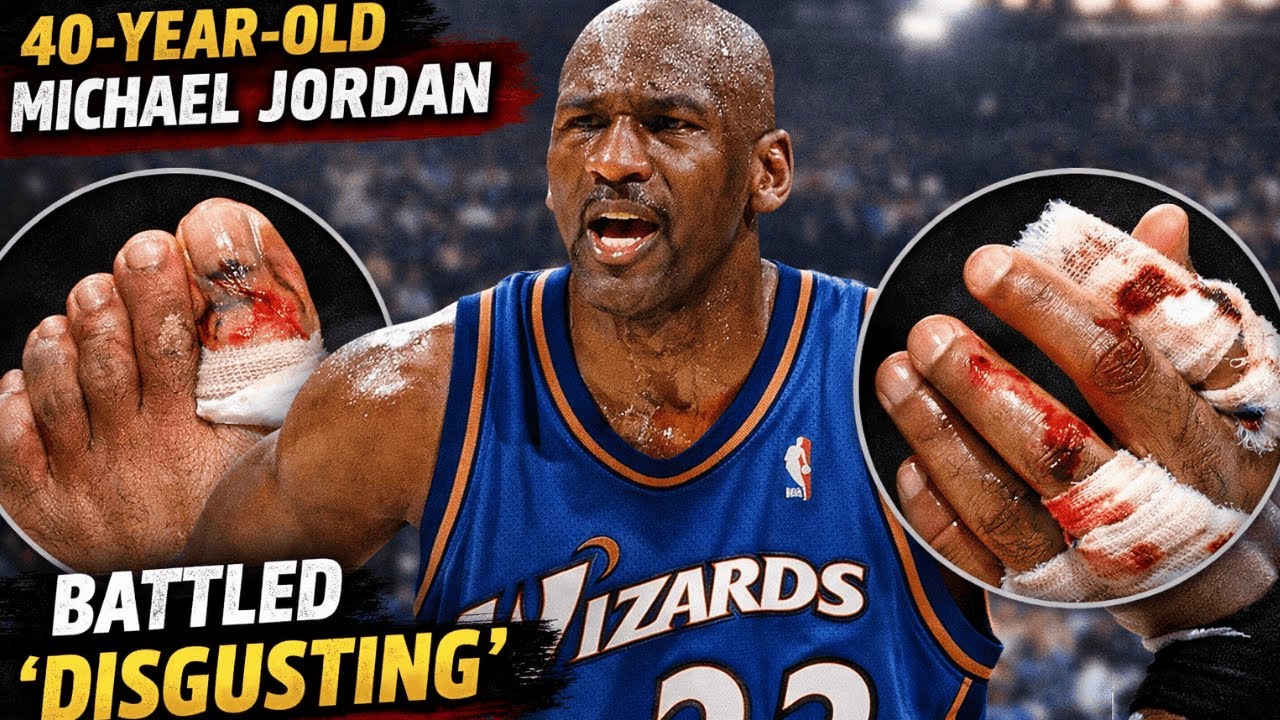 The only reason why 40-year-old Michael Jordan battled 'disgusting' injuries