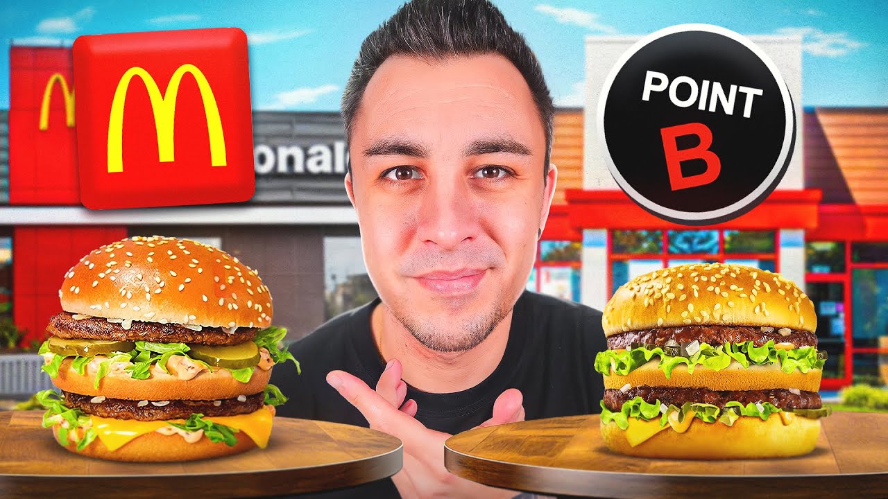Je teste POINT B le faux McDonald's !
